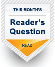 This month's reader's question