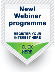 New! Webinar programme - register your interest here